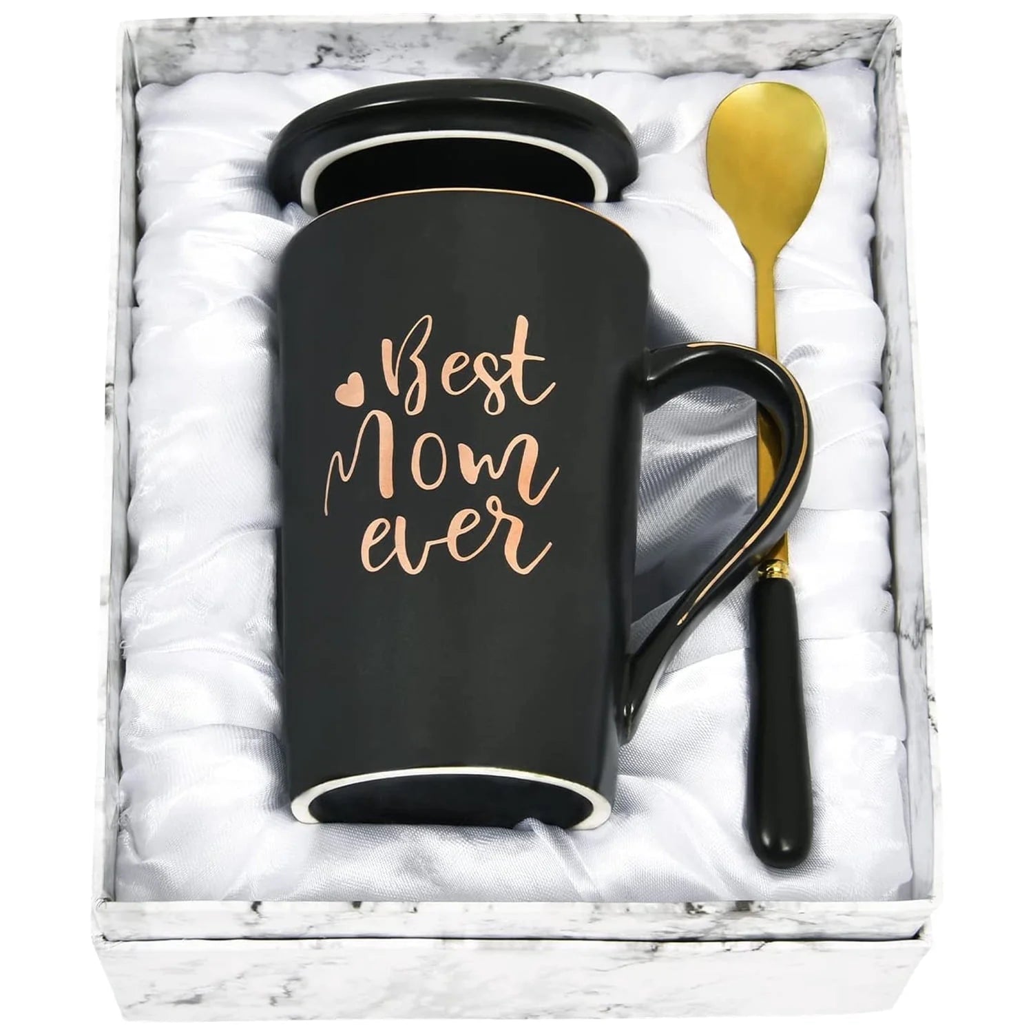 Gifts for Mom - Best Mom Ever Coffee Mug, Mothers Day Gifts for Mom, Birthday Gifts, Christmas Gifts, Mom Gifts,  14 Fl Oz Pink Coffee Mugs Ceramic Mug Tea Cup