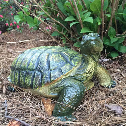 8-1/2 In. Turtle Garden Statue
