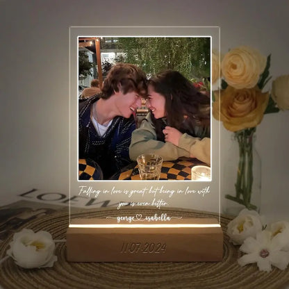 Custom Photo LED Light,Photo Collage Lamp,Personalized Acrylic Picture Frame, Gift for Couple, Christmas Gift, Gift for Her Him Friends