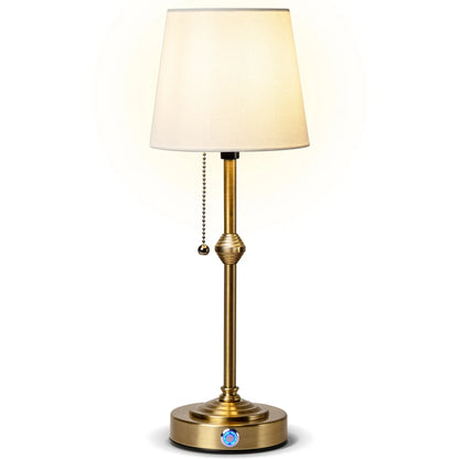 Rechargeable Wireless LED Table Lamp - 5200Mah Battery Operated, Adjustable Light, Decorative Indoor Lighting, Ideal Gift for Women Mom, House Warming New Home Present