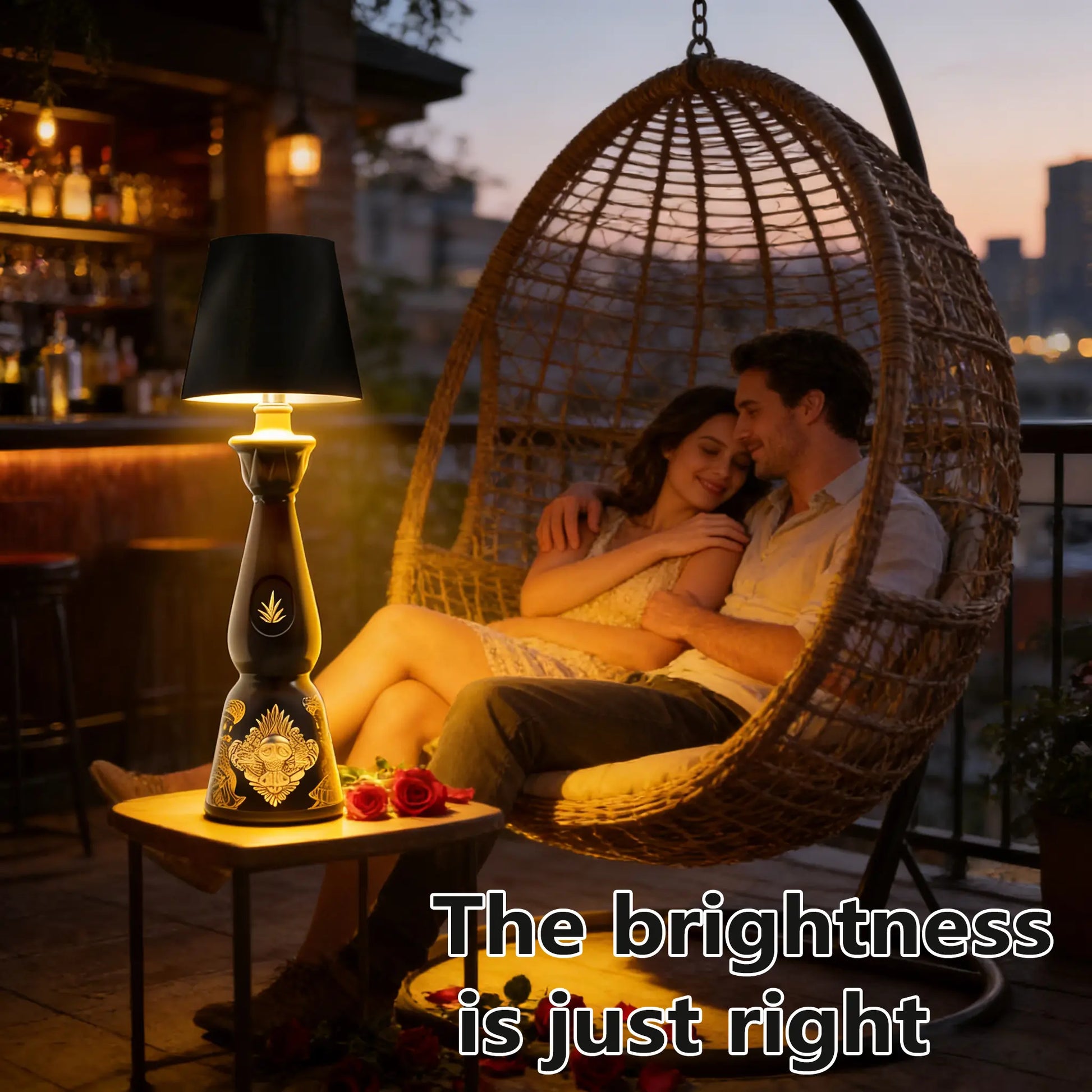 2026 New Wireless Bottle Lamp - Ledstock Upbottle Lights for Liquor & Wine Bottles,Cordless Lampshade, Whiskey Bottle Toplight, Bottle Stopper Night Light Kit,Rechargeable 3-Tone Touch-Dimmable