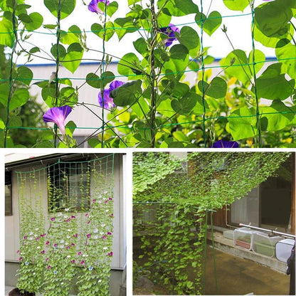 All-Weather Trellis Netting Mesh Heavy-Duty Plant Support Stand for Flowers Vegetable Vine Climbing String Net Gardening Tools