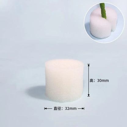 100PCS Soiless Hydroponic Gardening Tools Planted Sponge Vegetable Cultivation System Cloning Collar Garden Cultivation Plant