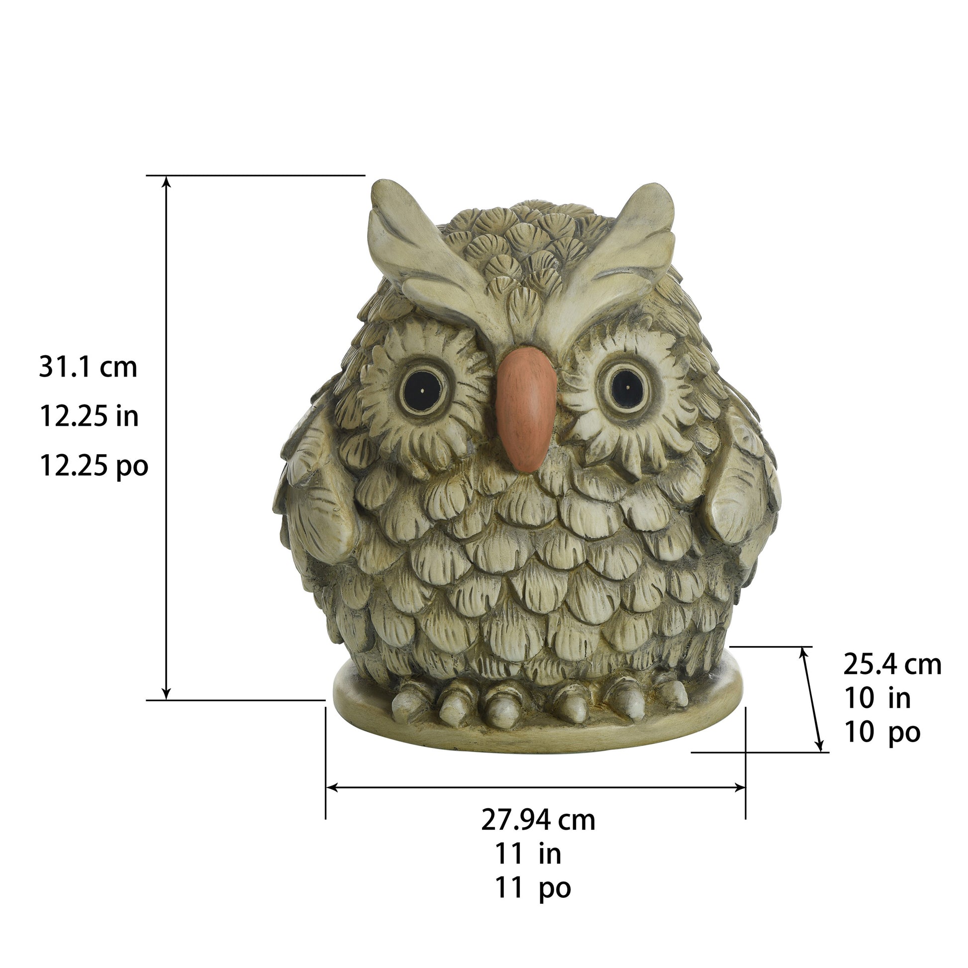 Owl Garden Statue